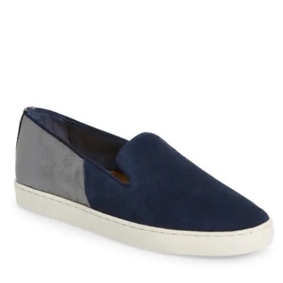 BIRDIES Swift Slip-on Sneaker In Night Sky Navy Suede - 7.5 Contemporary Minimal - Picture 1 of 13